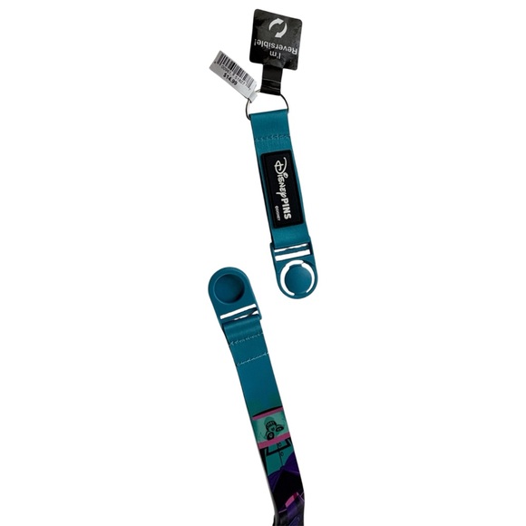 Disney Pins Haunted Mansion Reversible Lanyard with Removable Keychain - Picture 4 of 7